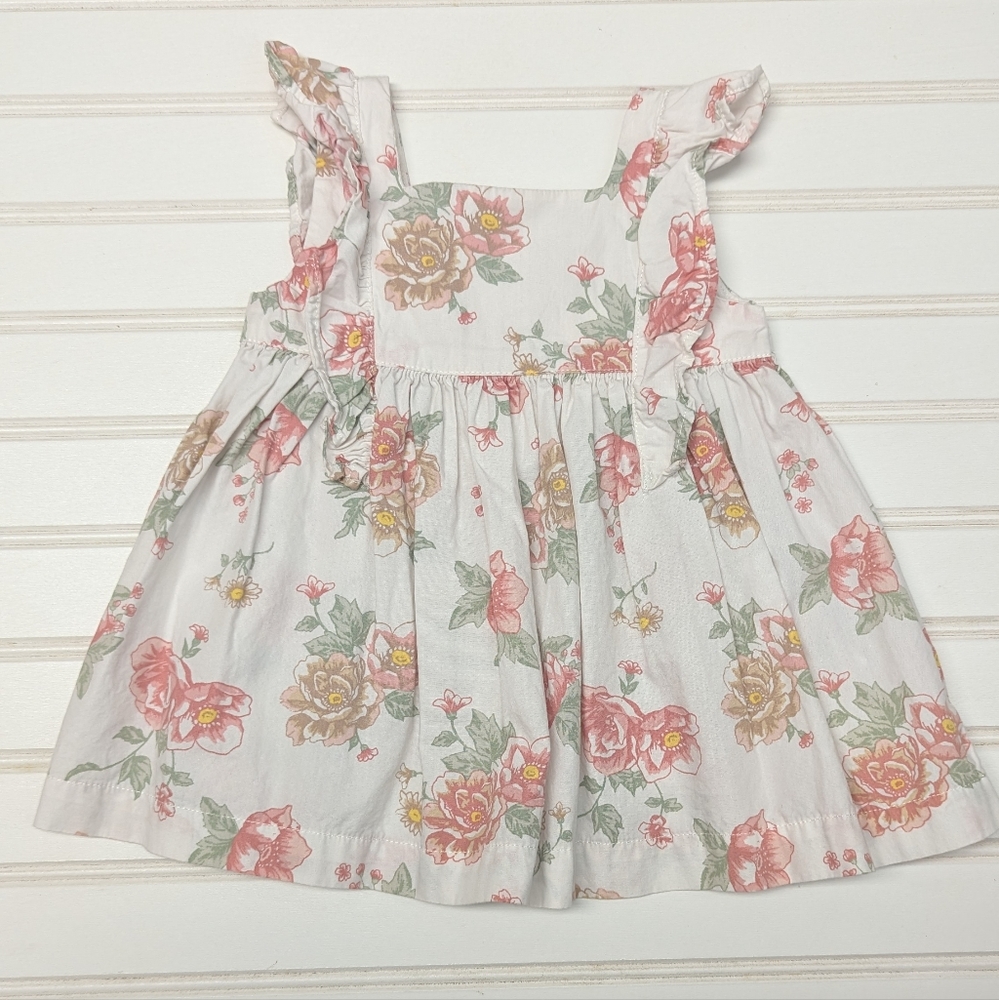 H&M Floral Print Dress - Pink and Green